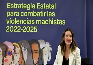 Foto de la Ministra de Igualdad, Irene Montero