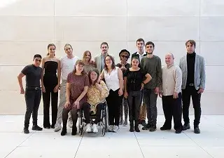 foto de artistas con discapacidad que han recibido la beca