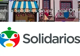 Página web de los Premios Solidarios Grupo Social ONCE