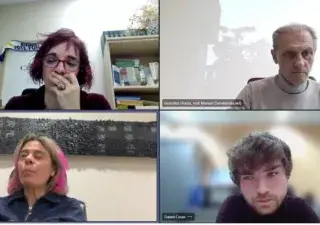 Conversatorio en videollamadas sobre la inclusión de la perspectiva social en el proceso de transformación digital de Europa