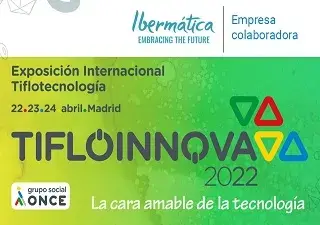 Banner de Tifloinnova 2022 en Madrid