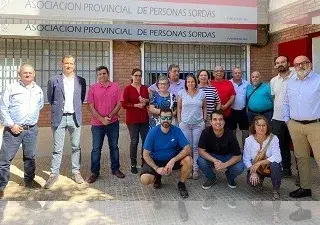 Integrantes de la Asociación de Personas Sordas de Córdoba (Fuente: Junta de Andalucía)