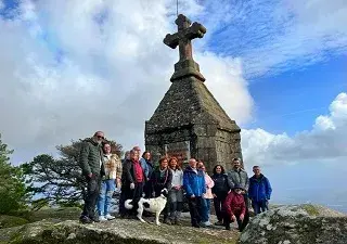 Asistentes al encuentro del pasado miércoles en el Monte Aloia (Pontevedra) (Fuente: Xunta de Galicia)