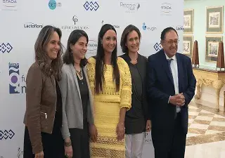 Fotografía de ponentes, profesionales sanitarios 