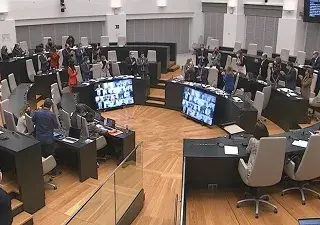 Pleno del Ayuntamiento de Madrid (Fuente: Ayuntamiento de Madrid)