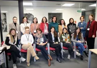 participantes de las jornadas "Mujer a mujer"