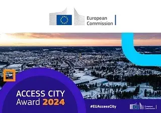 Banner oficial de los Premios Ciudad Accesible (ACA) 2024 (Fuente: Comisión Europea)