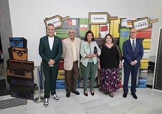 Galardonados con los Premios Solidarios Grupo Social ONCE Canarias 2023 (Fuente: ONCE)