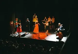 Momento de una escena del ‘El teatro de la vida’ (Fuente: San Juan de Dios)