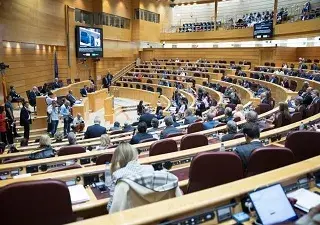 Uno de los Plenos del Senado (Fuente: Senado)