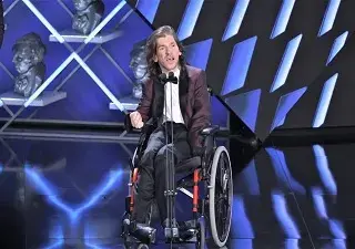 Telmo Irureta en la gala de la 37ª edición de los premios Goya (Fuente: Academia de Cine)