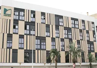 Fachada de la nueva residencia de mayores del Grupo Casaverde en Elche (Fuente: Grupo Casaverde)