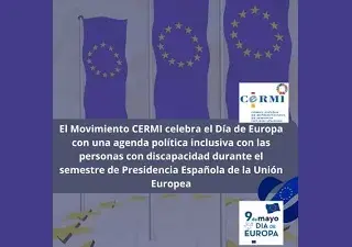 Banner del Día de Europa del Movimiento Cermi