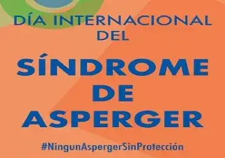 Banner del Día Internacional del Síndrome de Asperger 2023 de la Confederación Asperger España