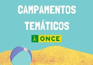Banner de los Campamentos inclusivos temáticos de la ONCE