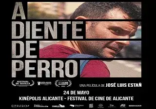 Cartel de la película, a diente de perro