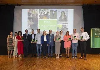Todos los galardonados de los Premios Laurel 2023 (Fuente: Plena inclusión Región de Murcia)
