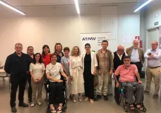 todas las personas involucradas en la Mesa de Accesibilidad Universal