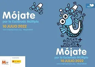Banner de la Campaña MÓJATE POR LA ESCLEROSIS MÚLTIPLE 2022