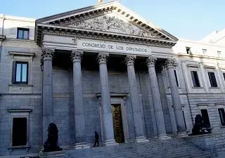 Fachada principal del Congreso de los Diputados (Fuente: Servimedia)