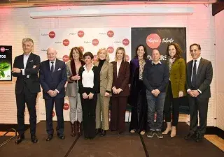 Momento de la Jornada “La diversidad da sus frutos: por el talento de personas con discapacidad”, con la presencia de Concepción Dancausa, Ana Botella y Juan Serra