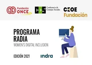 Cartel del Programa RADIA, edición Indra 21/22