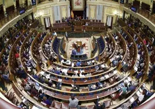 El Hemiciclo del Congreso de los Diputados durante una sesión (Fuente: Congreso de los Diputados)
