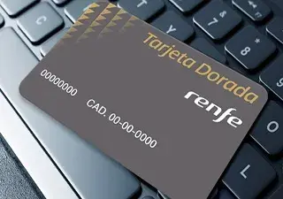 Tarjeta Dorada emitida por Renfe (Fuente: Renfe)