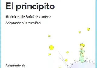 Portada del ibro EL principito en Lectura Fácil